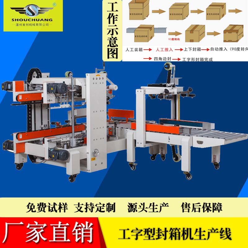 FXSJ-5050四角邊自動封箱機